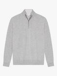 SPOKE Cashmere Half Zip Slim Fit Jumper