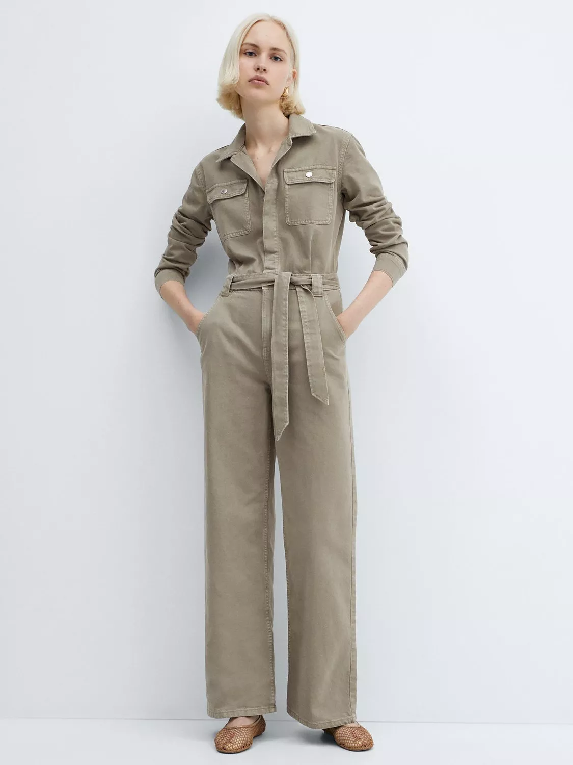 Boiler suit mango clearance