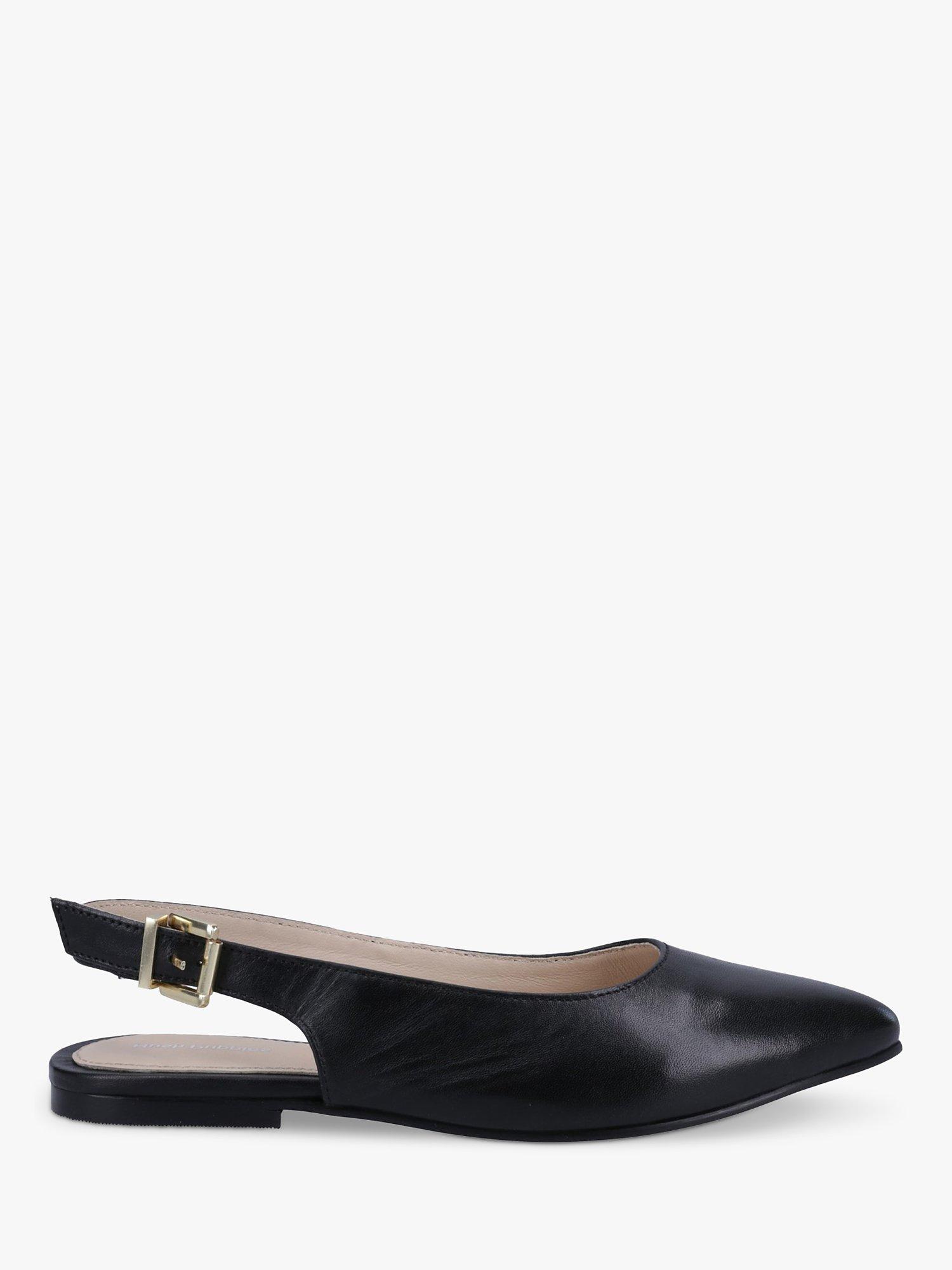 Hush Puppies Demi Leather Slingback Pumps, Black