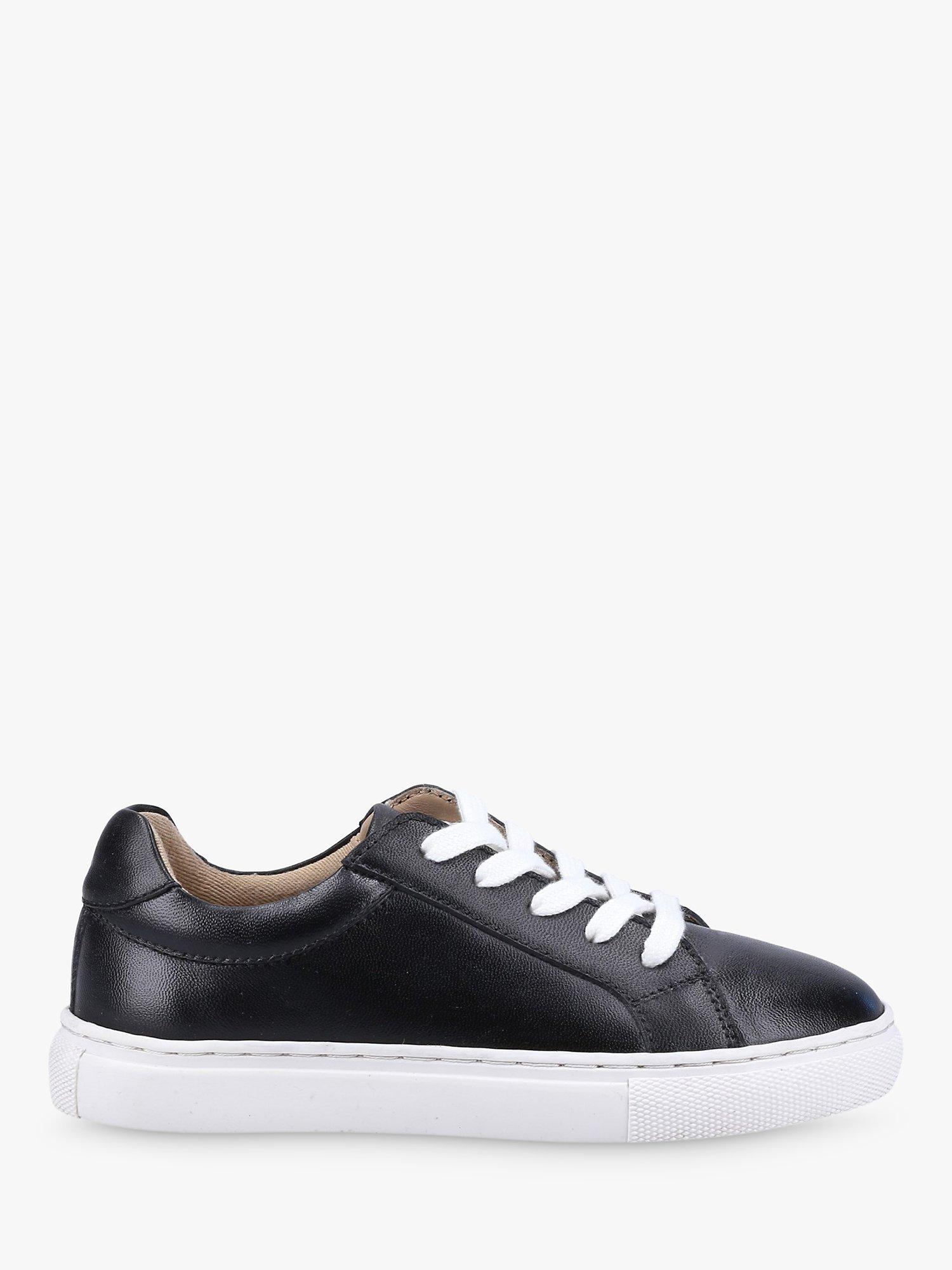 Hush Puppies Kids' Mini Colton Leather Trainers