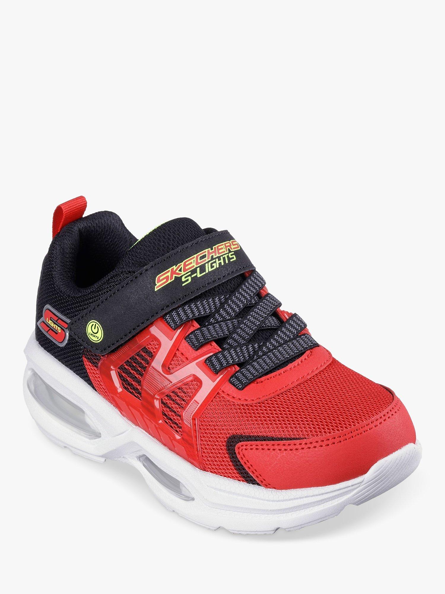 Product image 2 of 4, which shows Skechers Kids' S Lights: Prismatrons Trainers, Red, 9.5 Jnr