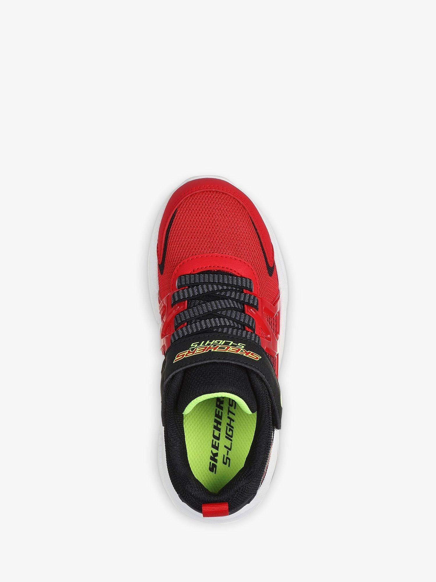 Product image 4 of 4, which shows Skechers Kids' S Lights: Prismatrons Trainers, Red, 9.5 Jnr