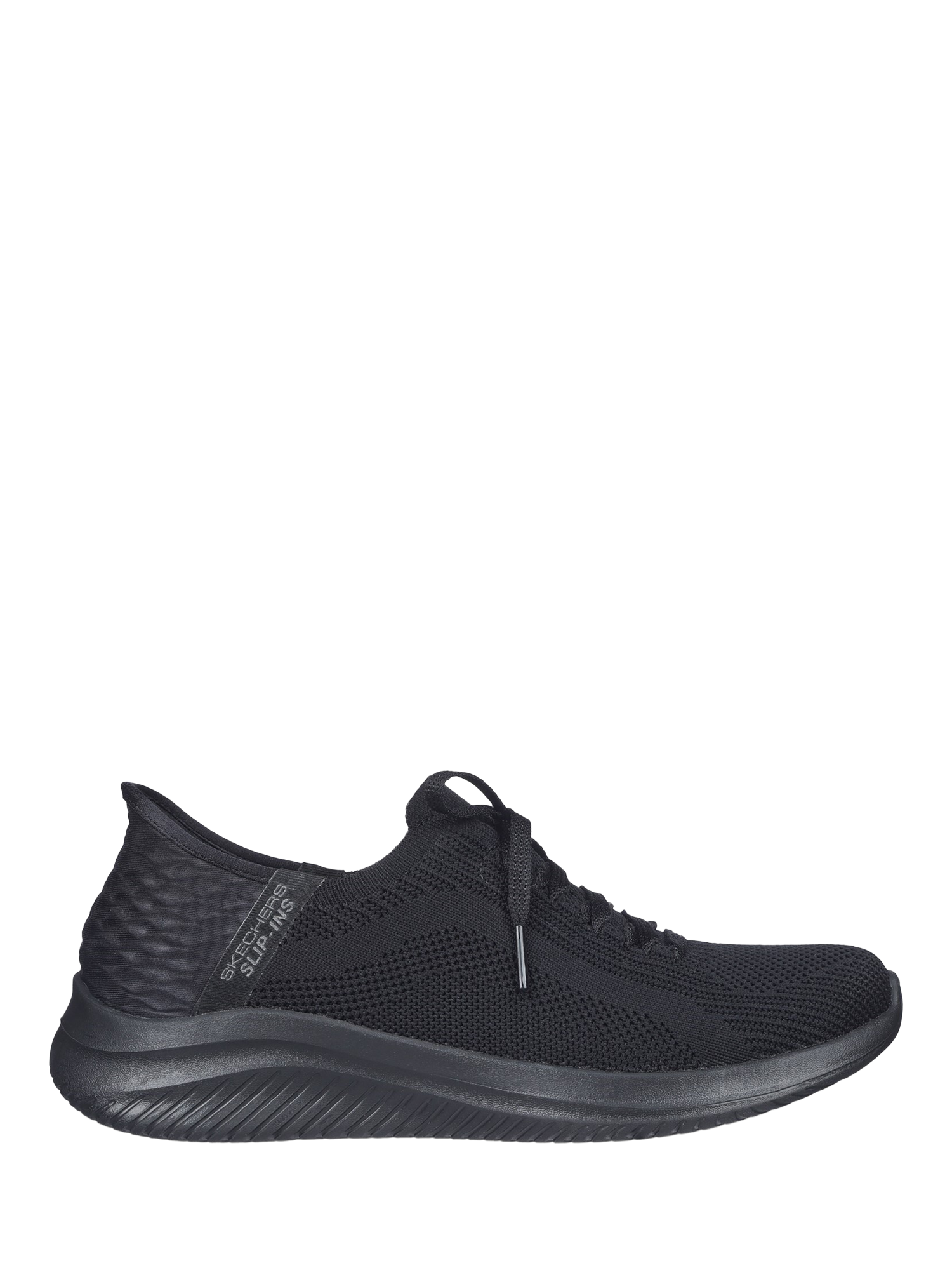 Product image 1 of 4, which shows Skechers Ultra Flex 3.0 Brilliant Path Wide Fit Trainers, Black, 3 W