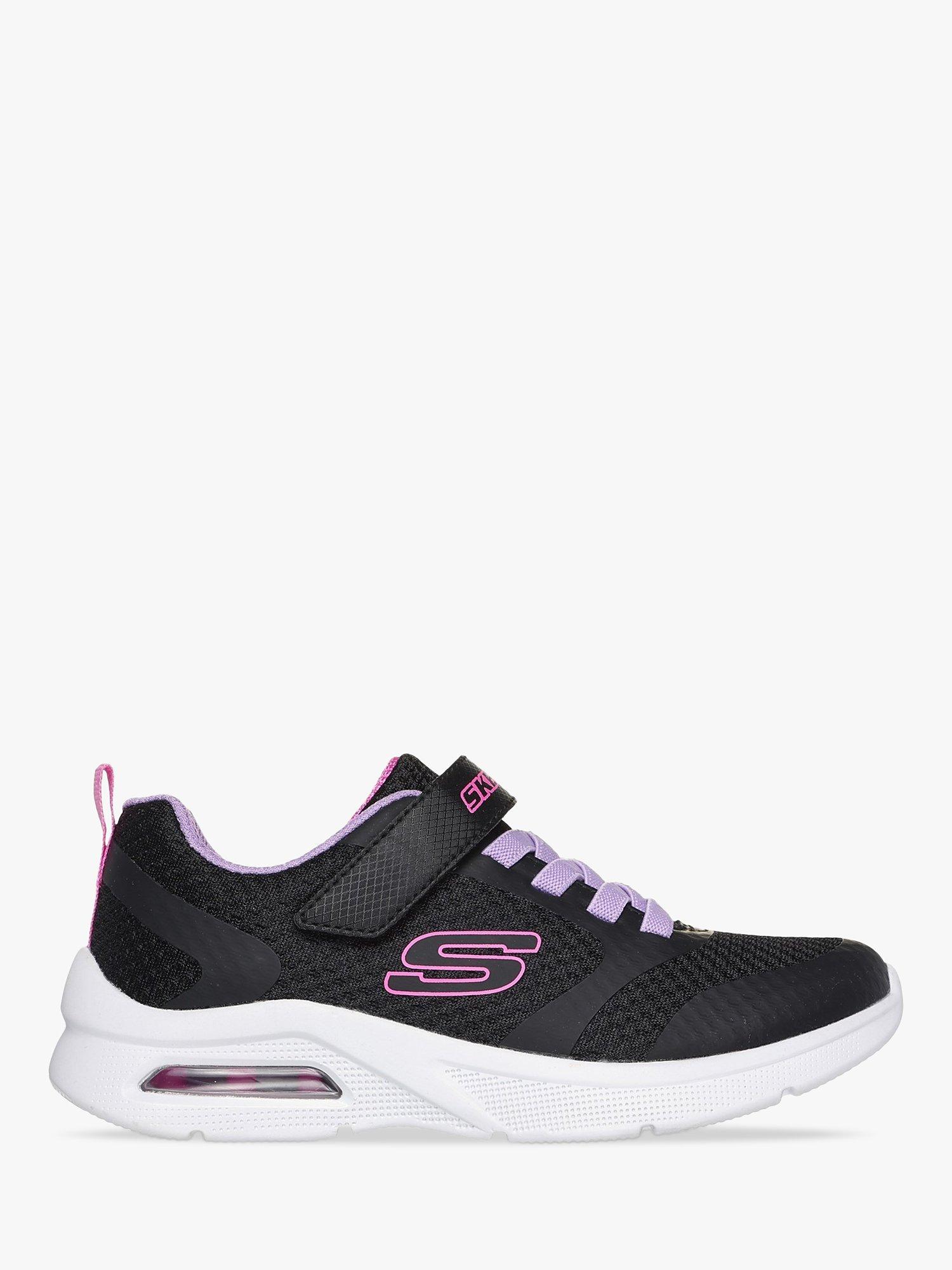 Skechers Kids' Microspec Max - Racer Gal Trainers, Black