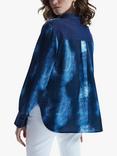 James Lakeland Denim Print Top, Blue, Blue