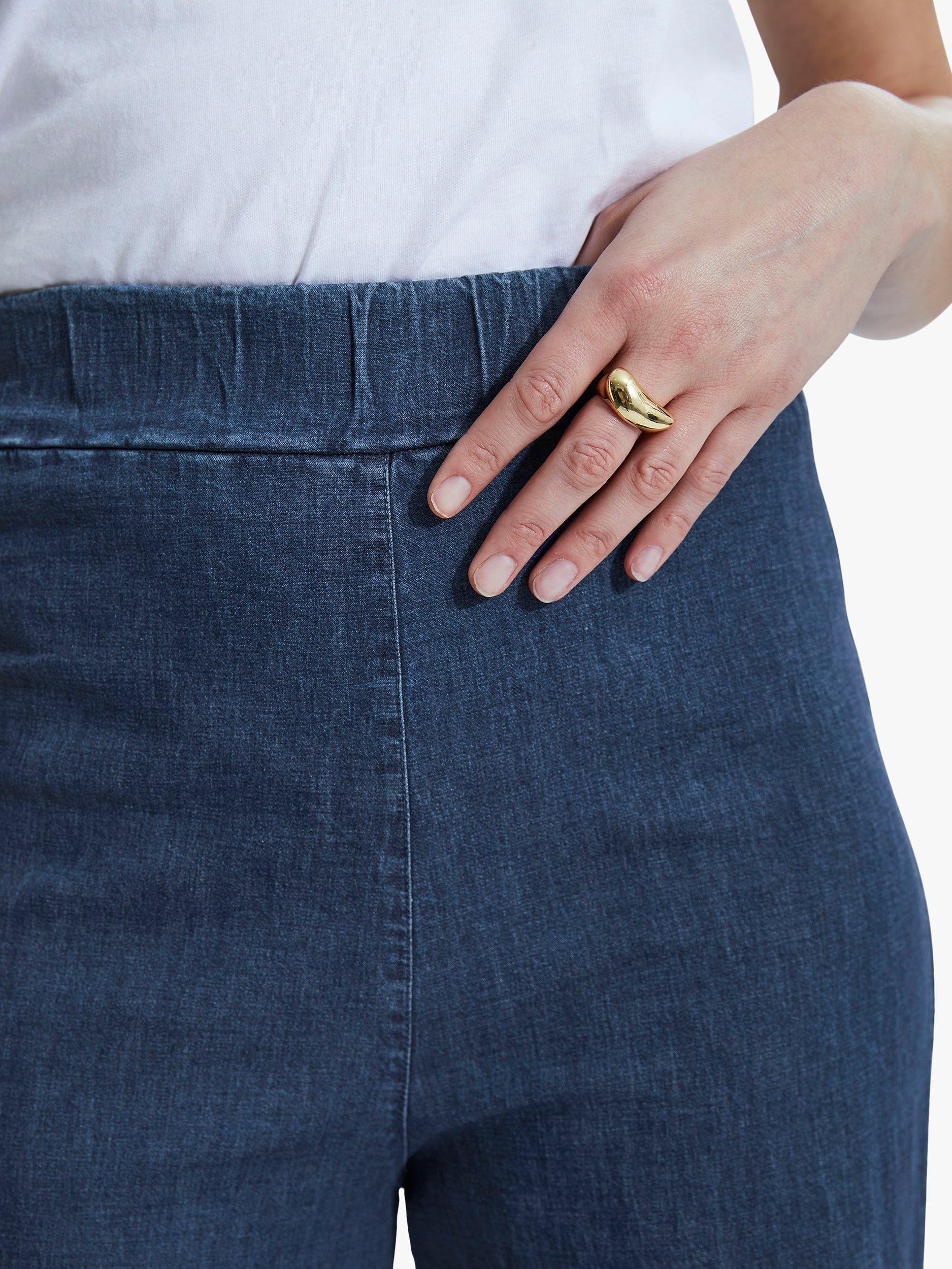 Product image 3 of 5, which shows James Lakeland Wide Leg Jeans, Denim, 8