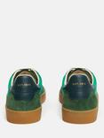 Jigsaw Classic Low Top Leather Trainers, Green