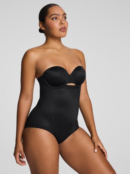 Spanx SPANXshape™ Medium Compression Invisible High-Waisted Brief, Very Black