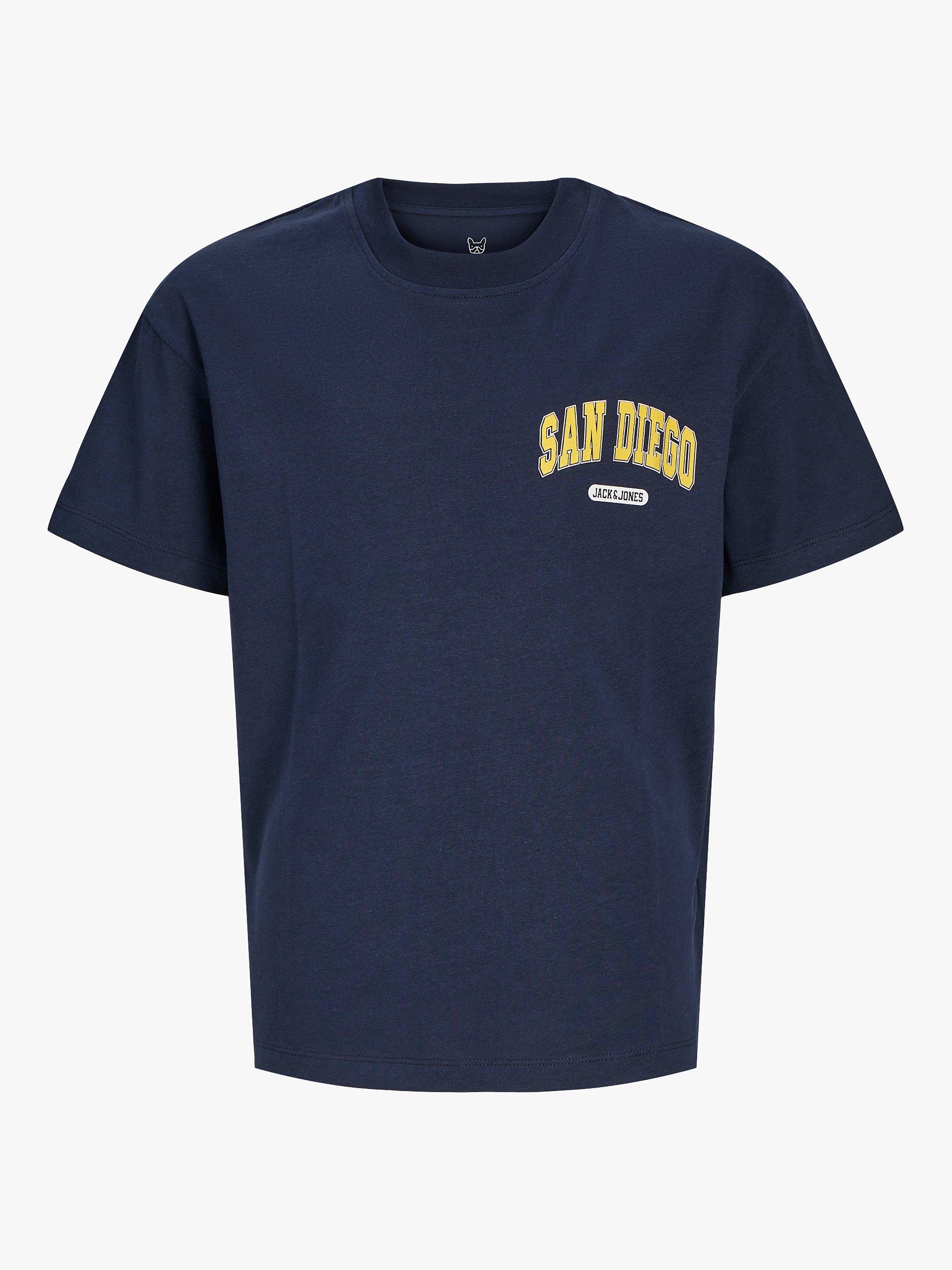 Jack & Jones Kids' Bradley San Diego T-Shirt, Sky Captain