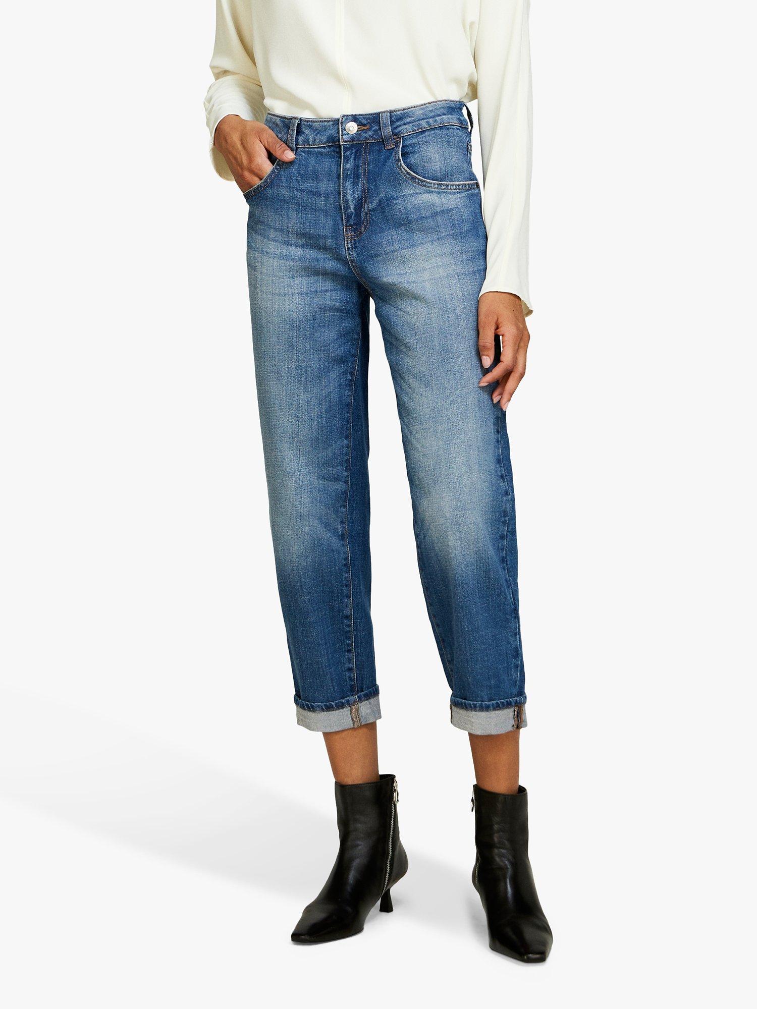SISLEY Manhattan Cropped Straight Leg Jeans