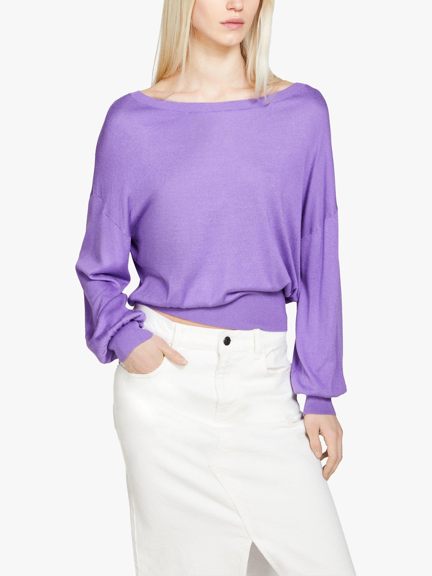 SISLEY Silk Blend Jumper, Violet