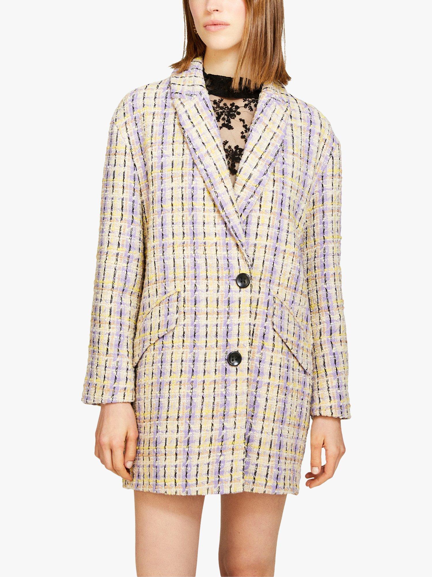 SISLEY Tweed Bouclè Jacket, Multi