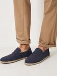 Crew Clothing Canvas Espadrille Loafers, Navy