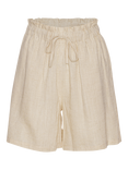 A-VIEW Lerke Linen Blend Shorts, Sand