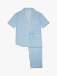 myza Striped Organic Cotton Short Sleeve Pyjama Trouser Set