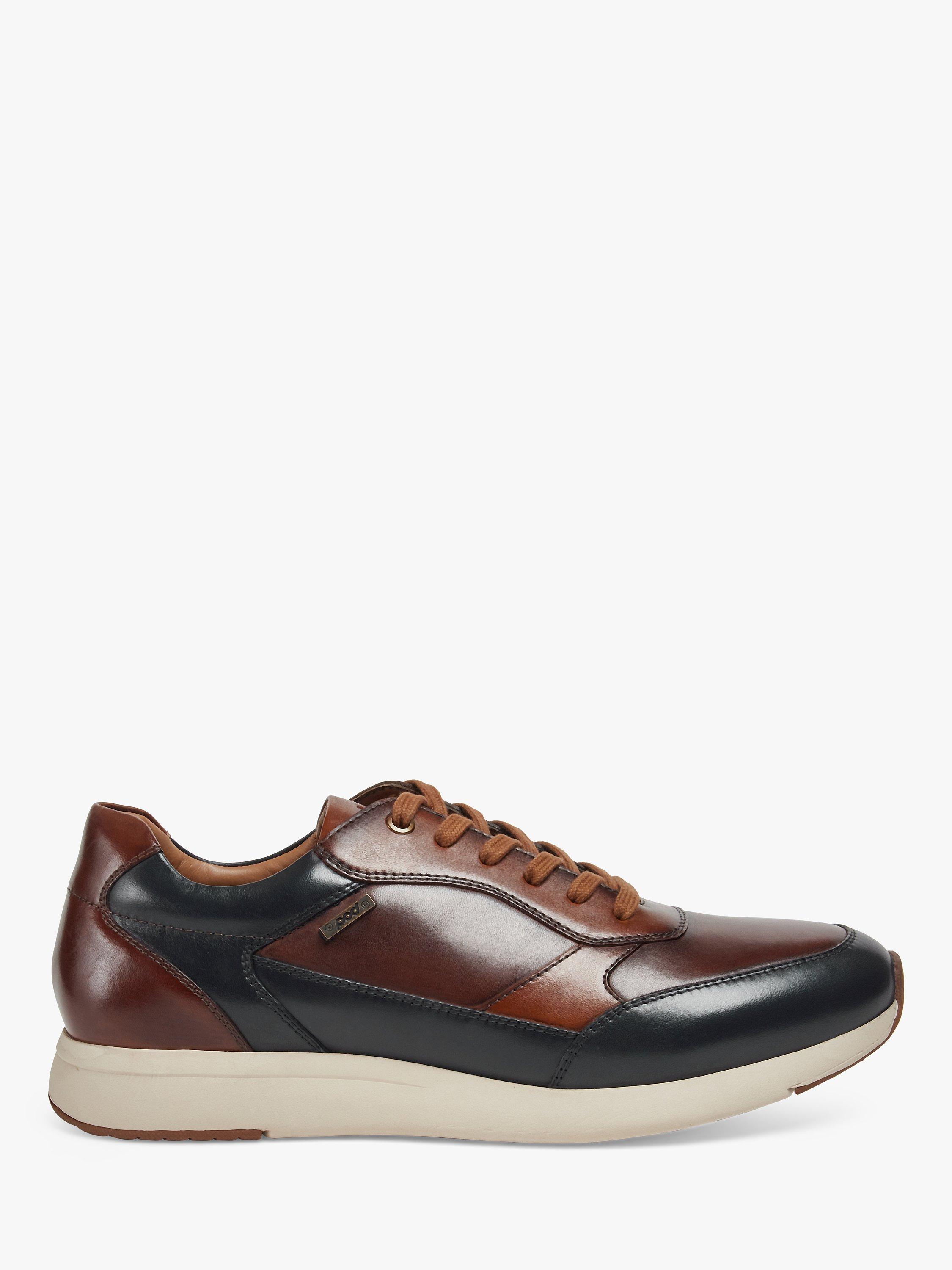 Pod Rainer Leather Trainers