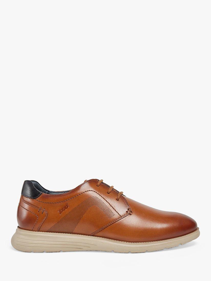 Pod Aston Leather Shoes, Cognac