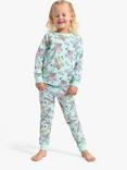 Lindex Kids' Pegasus Print Pyjamas, Light Green