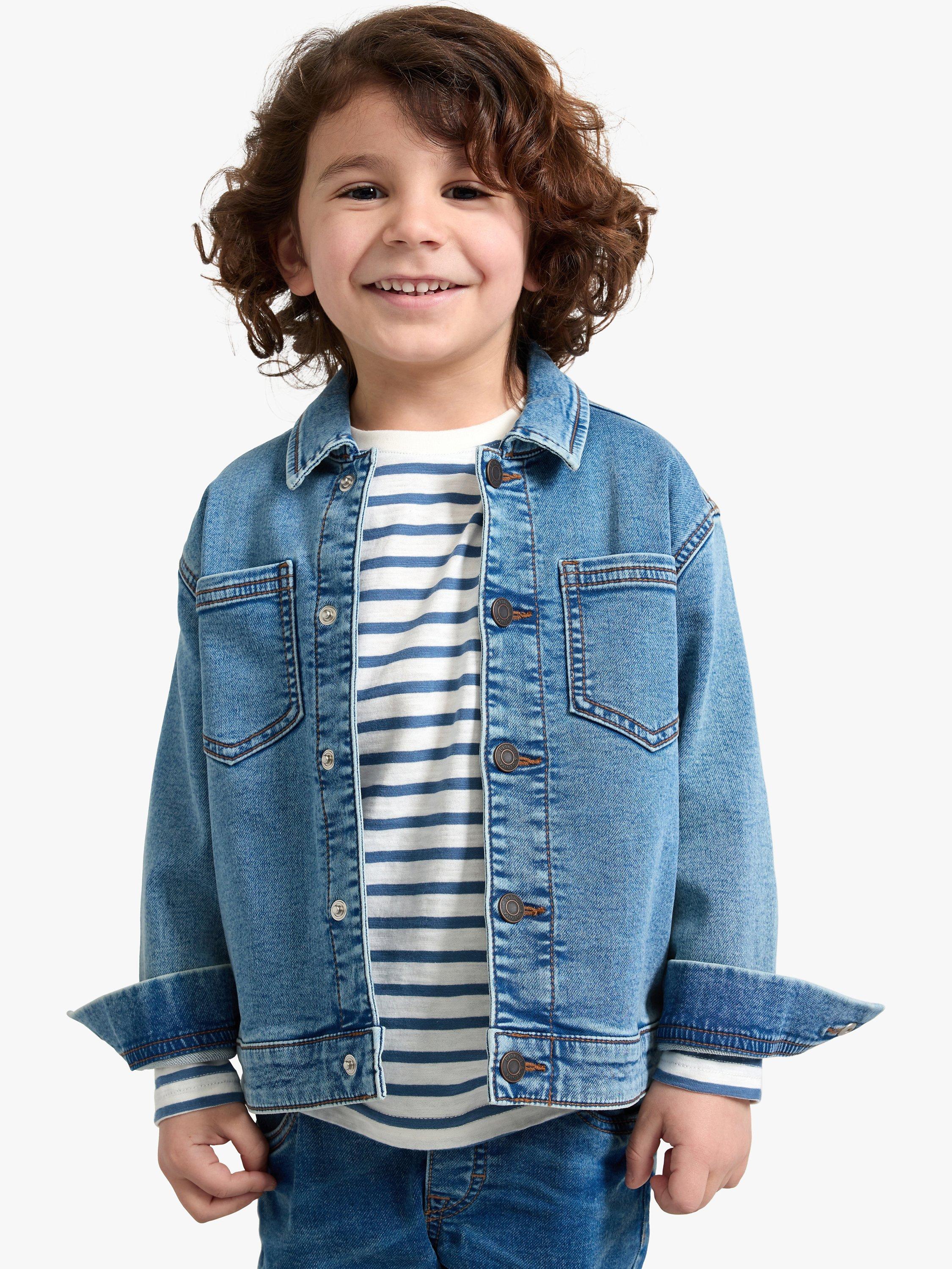 Lindex Kids Denim Jacket Blue