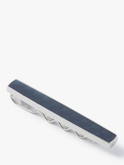 Simon Carter Adagio Tie Slide, Navy, Navy