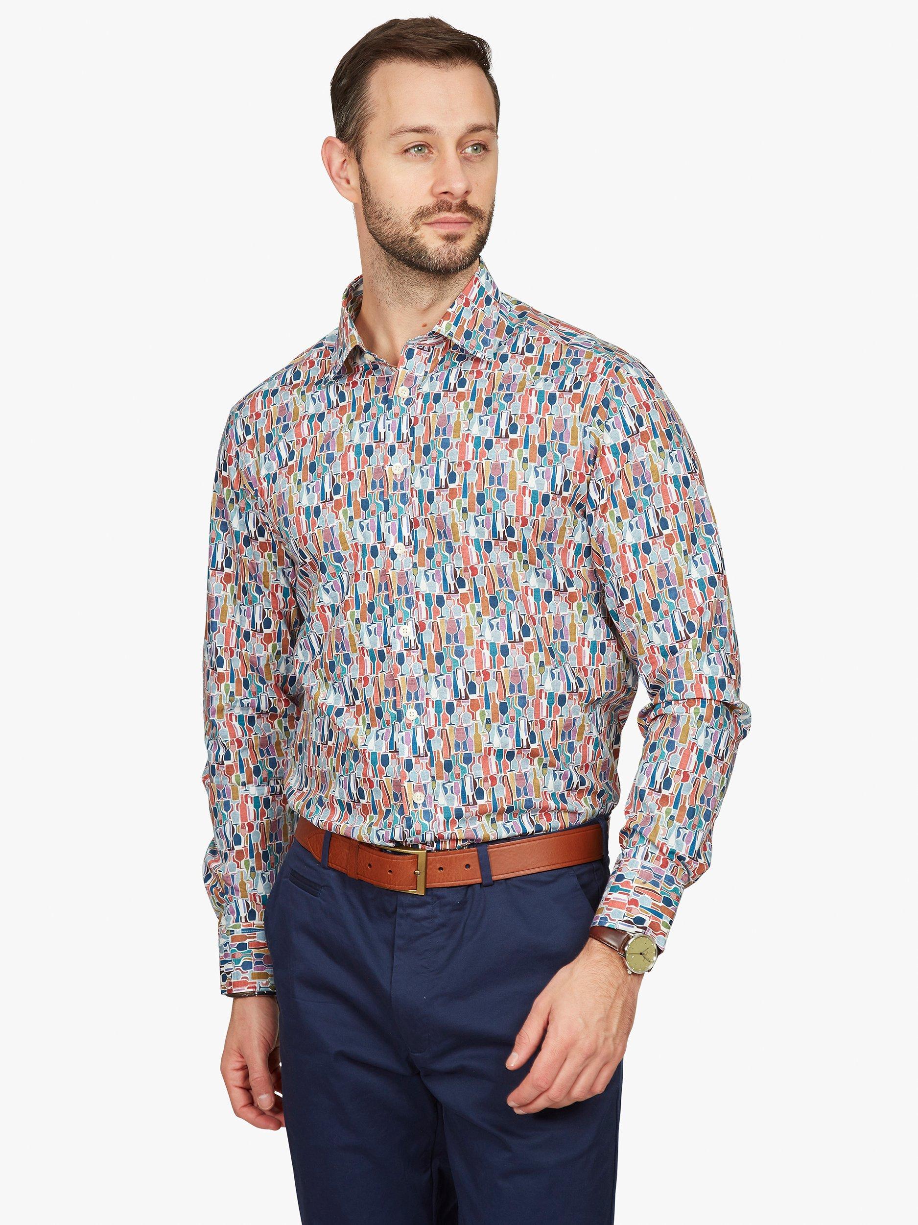 Simon Carter Fancy a Tipple Shirt, Multi