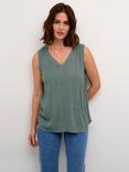 KAFFE Amber V-Neck Top