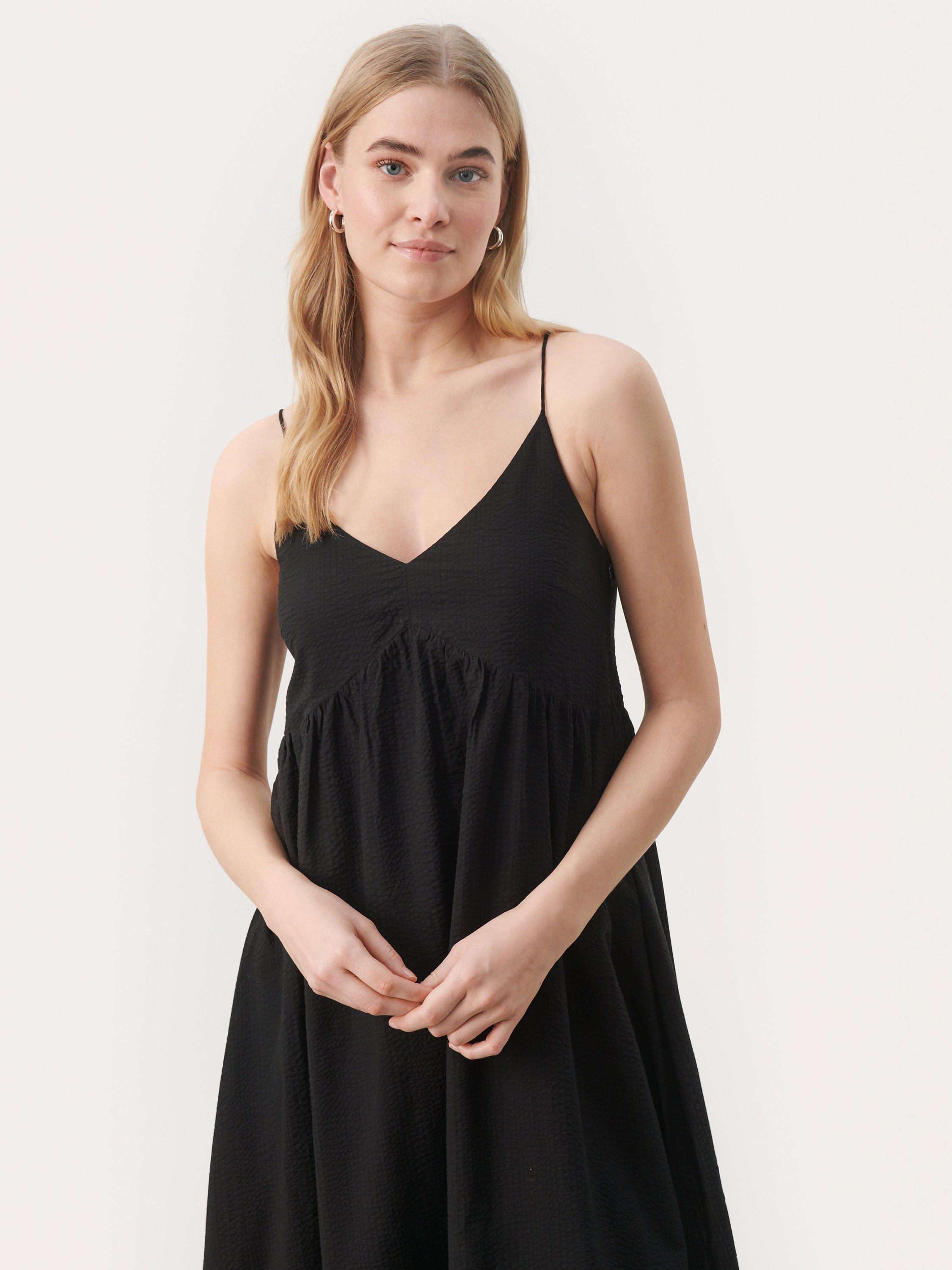 Product image 3 of 6, which shows Part Two Gloria Empire Line Maxi Dress, Black, 8