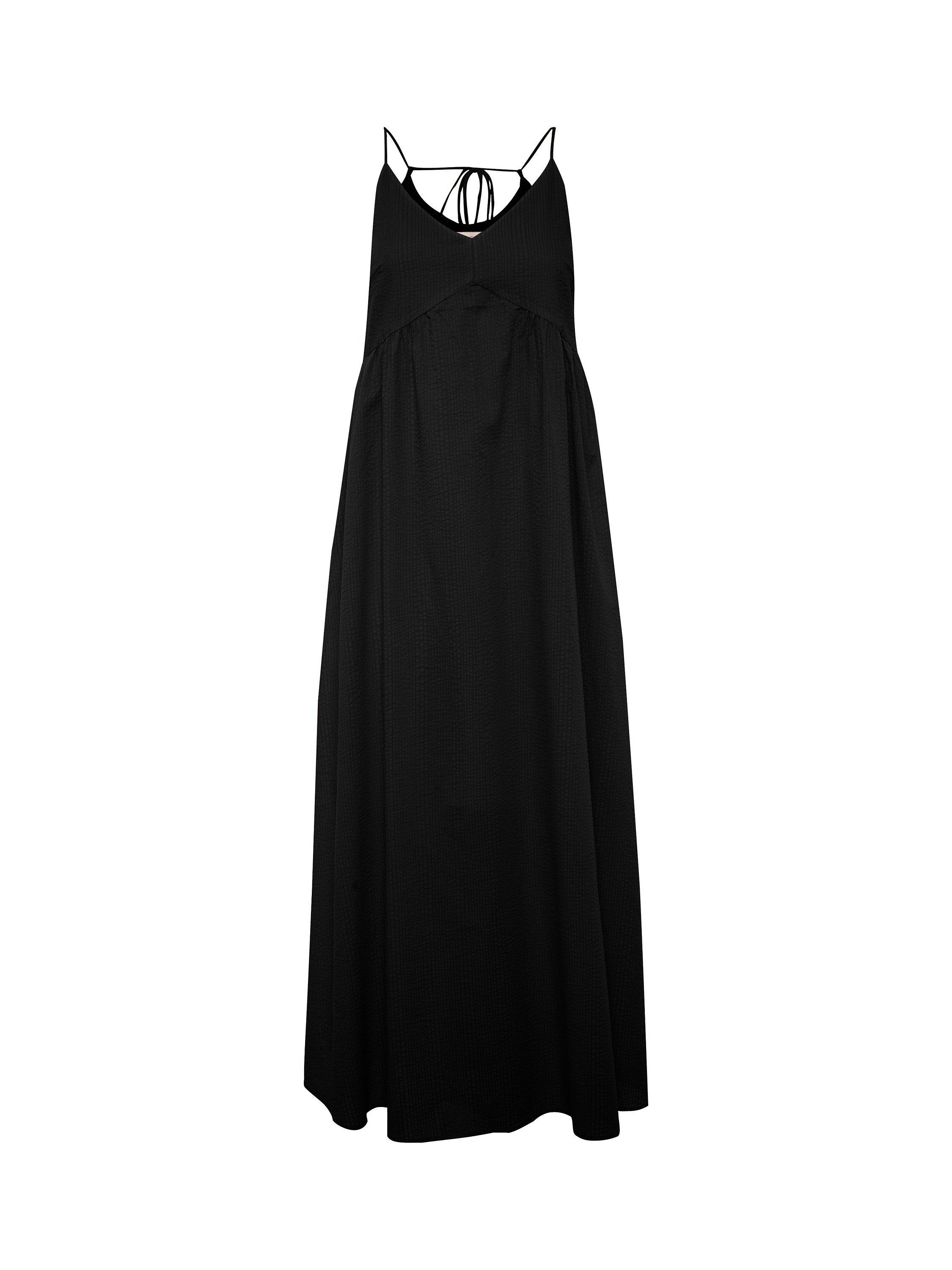Product image 5 of 6, which shows Part Two Gloria Empire Line Maxi Dress, Black, 8