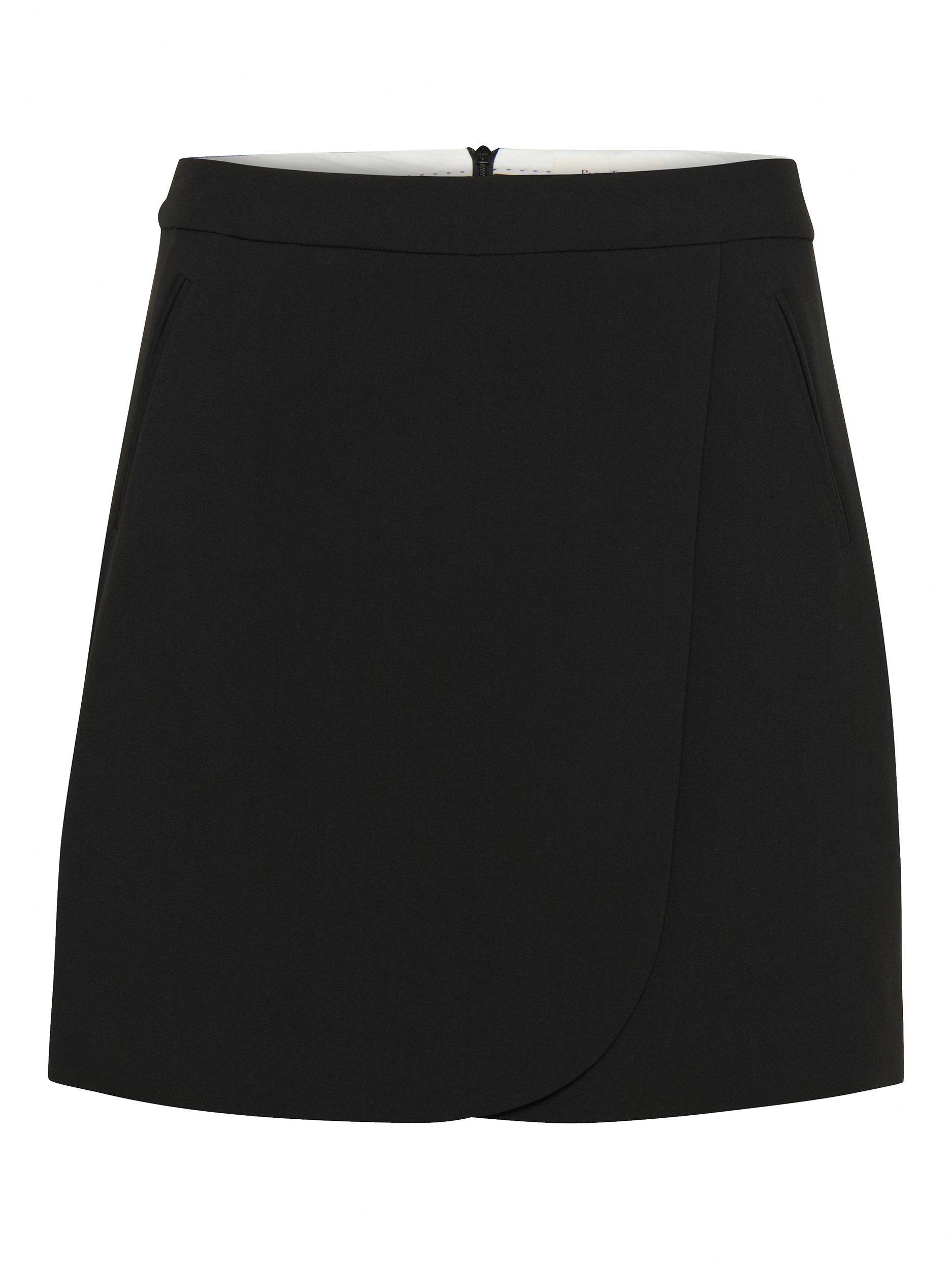 Product image 5 of 6, which shows Part Two Eirika Classic A-Line Mini Skirt, Black, 14