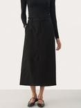 Part Two Emelina Mid Calf Skirt, Black, Black