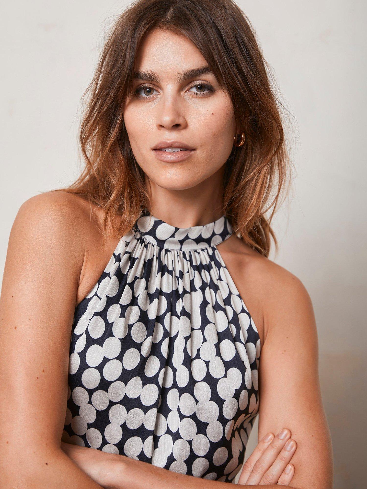 Reiss nelly spot dress hot sale