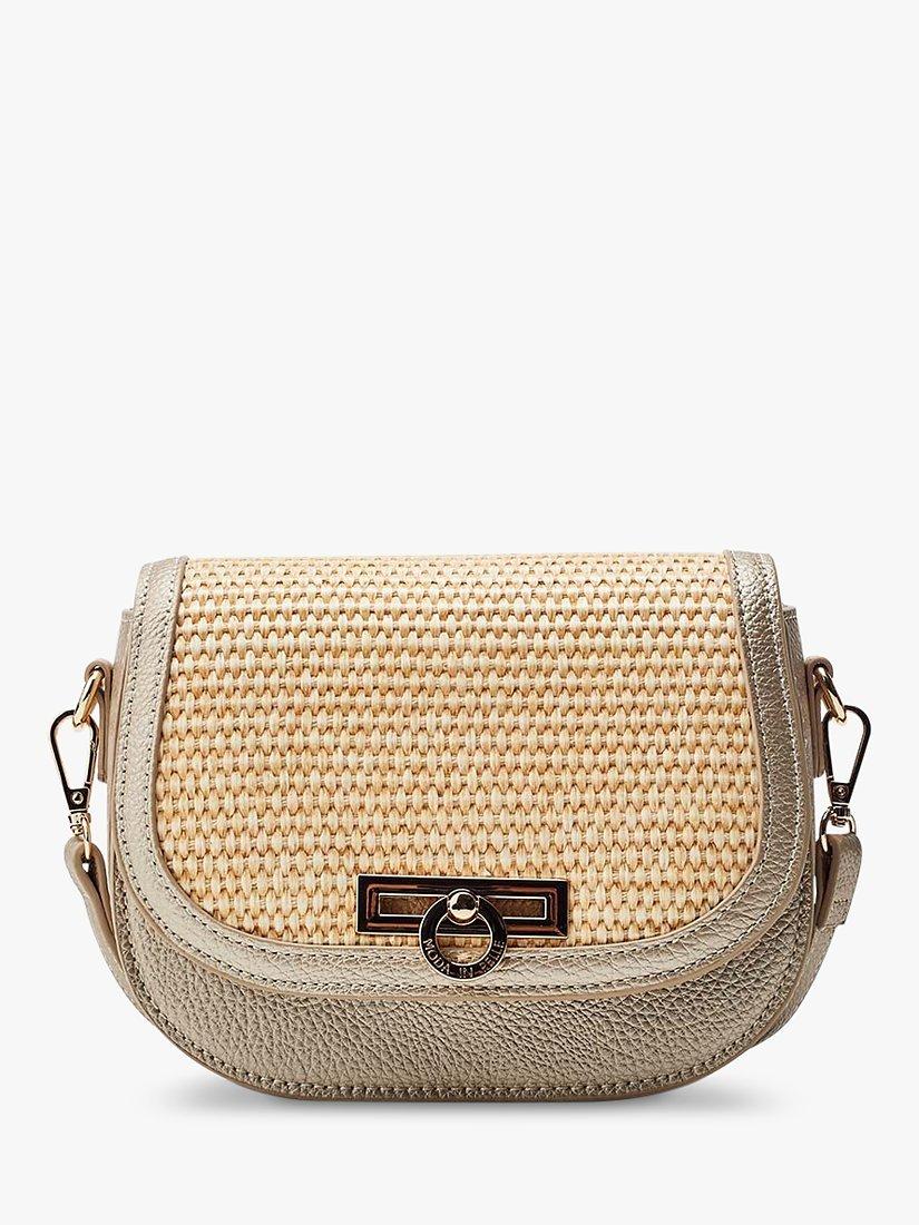 Moda in Pelle Summer Cross Body Bag, Gold