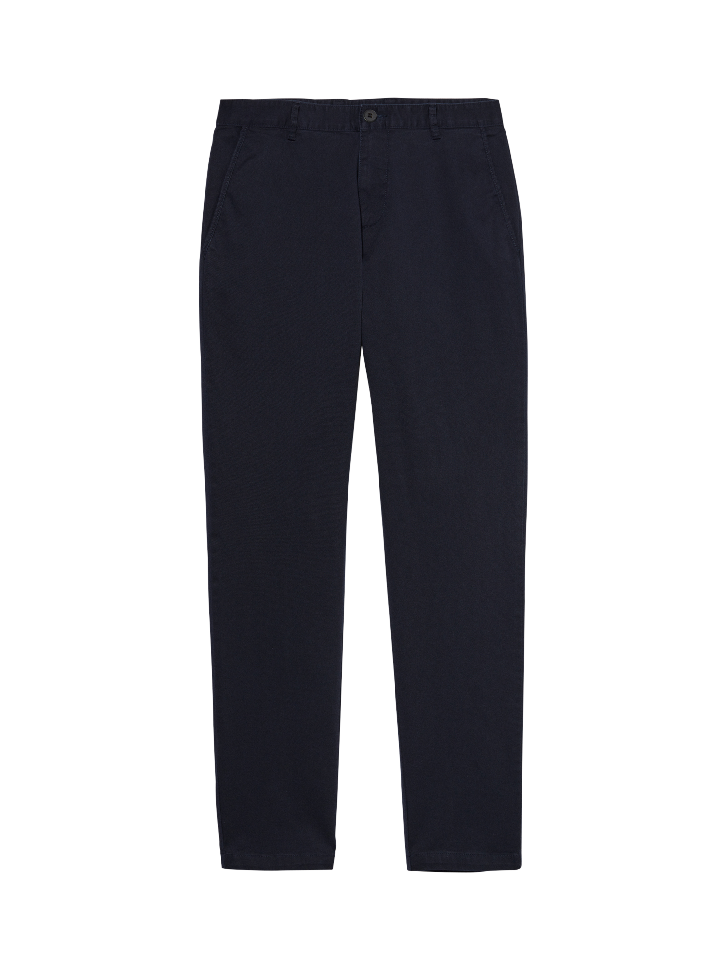 Product image 5 of 5, which shows SISLEY Stretch Cotton Drill Chino Trousers, Navy, 30