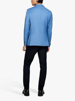 SISLEY Stretch Cotton Drill Chino Trousers - view 2, Black