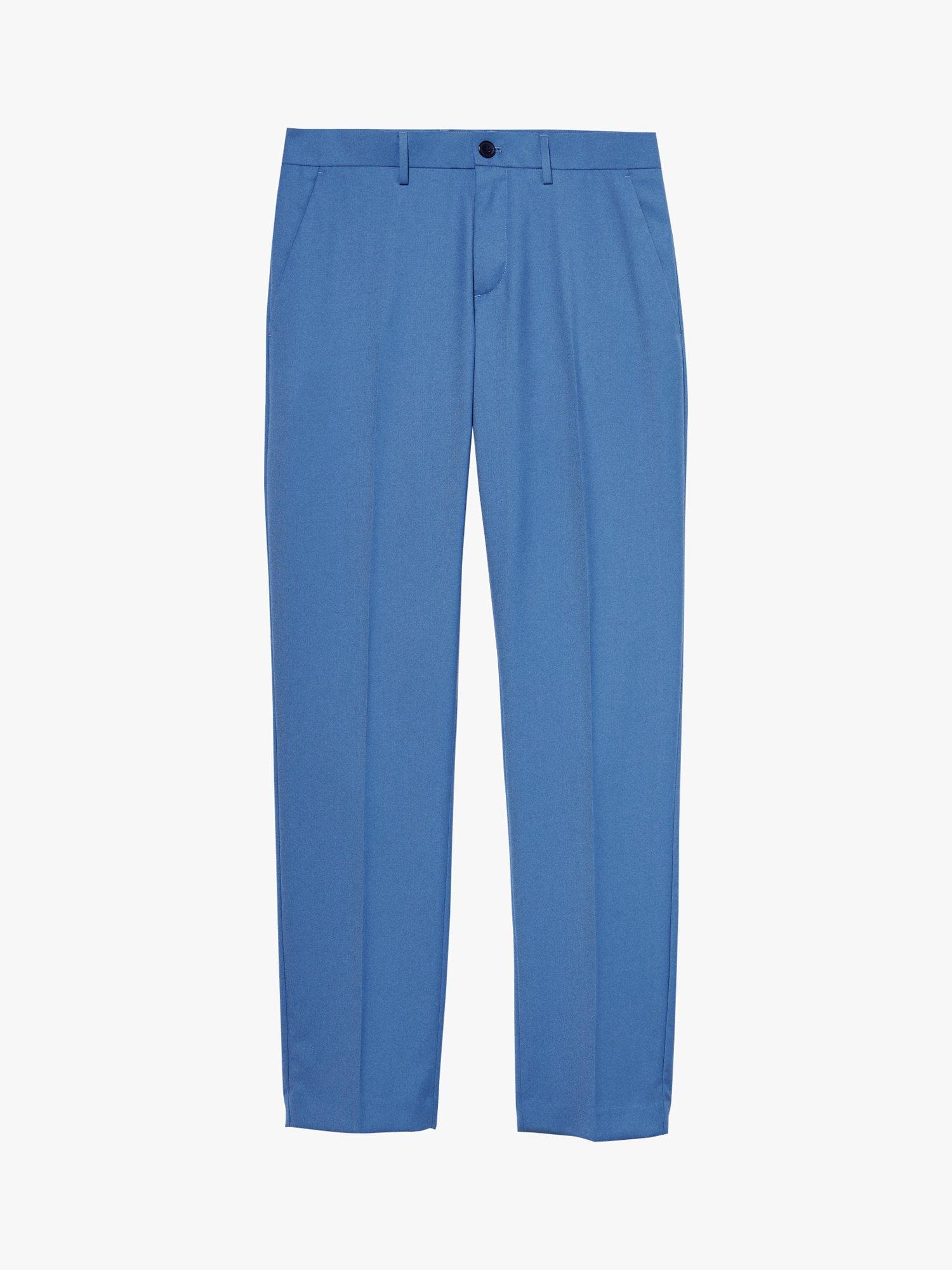 Product image 5 of 5, which shows SISLEY Formal Slim Fit Trousers, Blue, 38