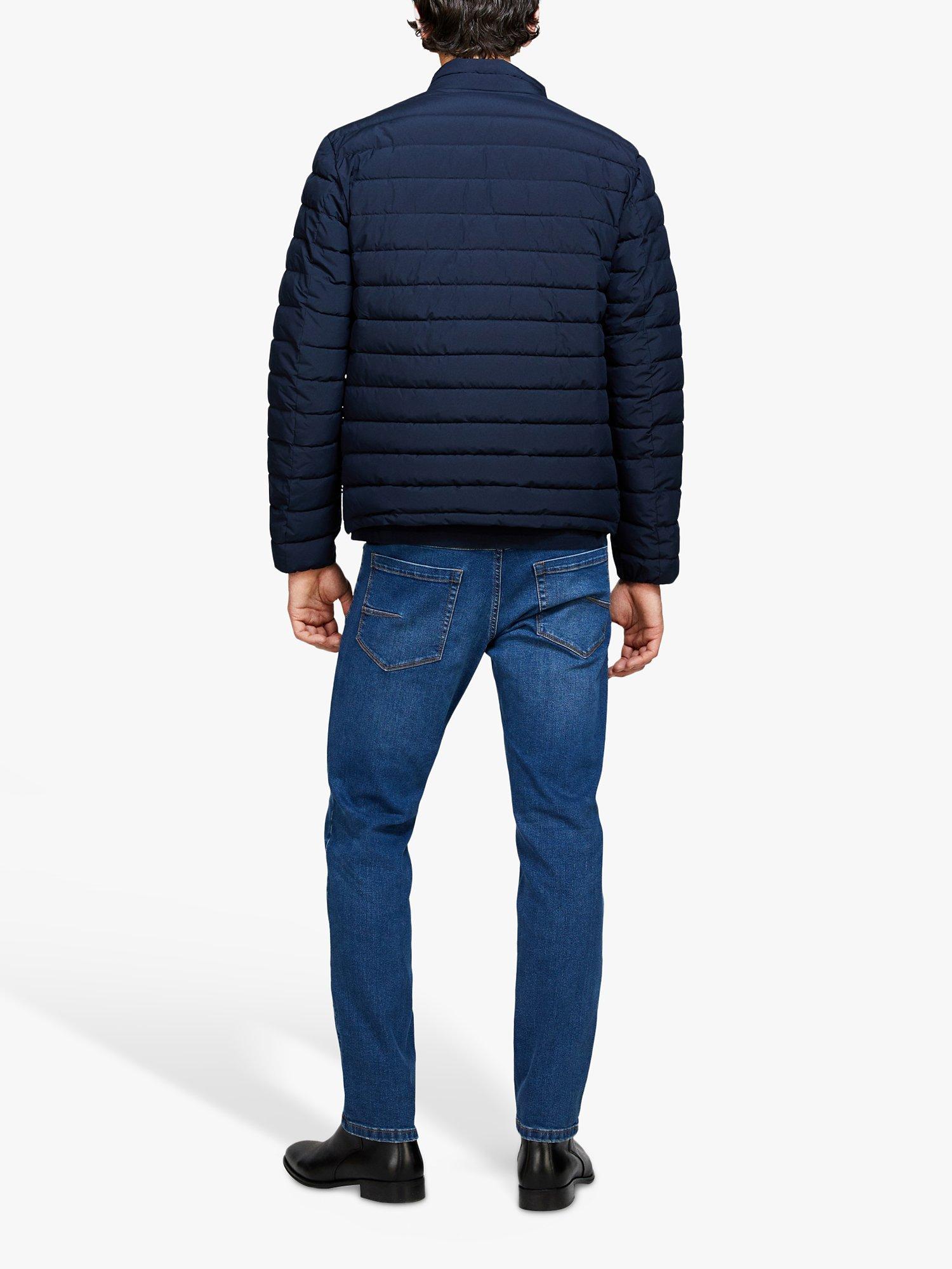 SISLEY Stockholm Slim Fit Stretch Cotton Jeans Blue