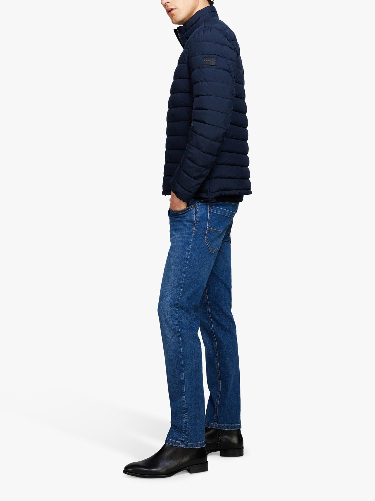 Product image 4 of 4, which shows SISLEY Stockholm Slim Fit Stretch Cotton Jeans, Blue, 30R