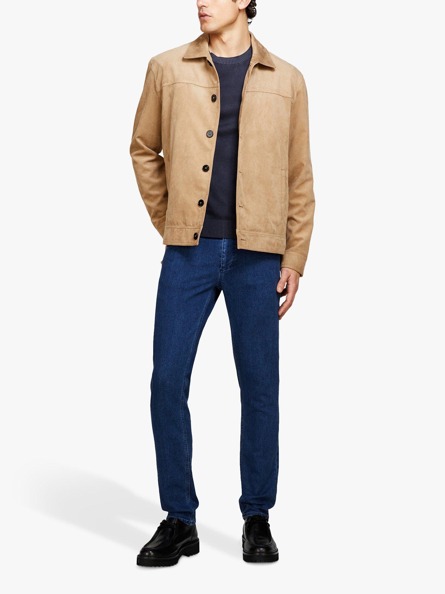 Product image 3 of 4, which shows SISLEY Skinny Fit Helsinki Jeans, Dark Blue, 31R