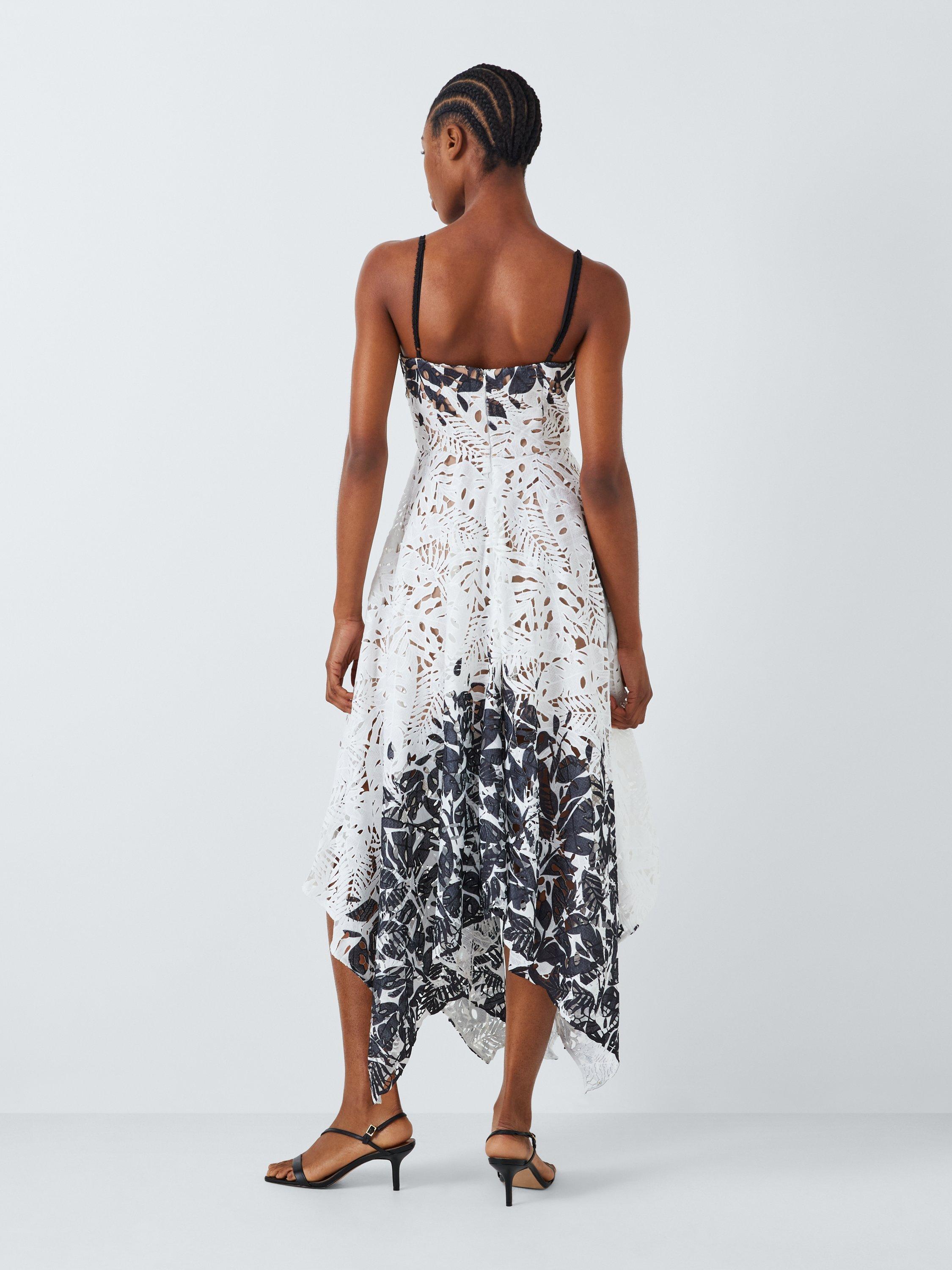 Product image 2 of 6, which shows Elliatt Anchor Lace Dress, Multi, L