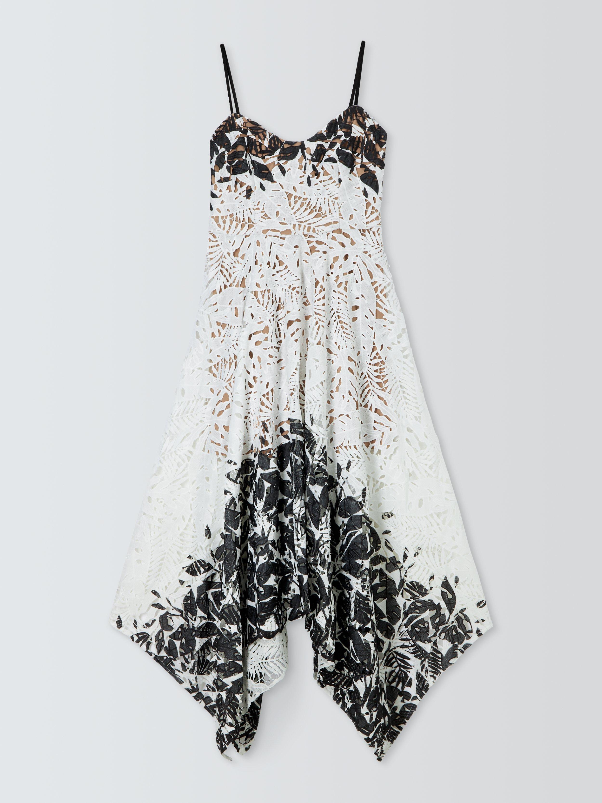 Product image 4 of 6, which shows Elliatt Anchor Lace Dress, Multi, L