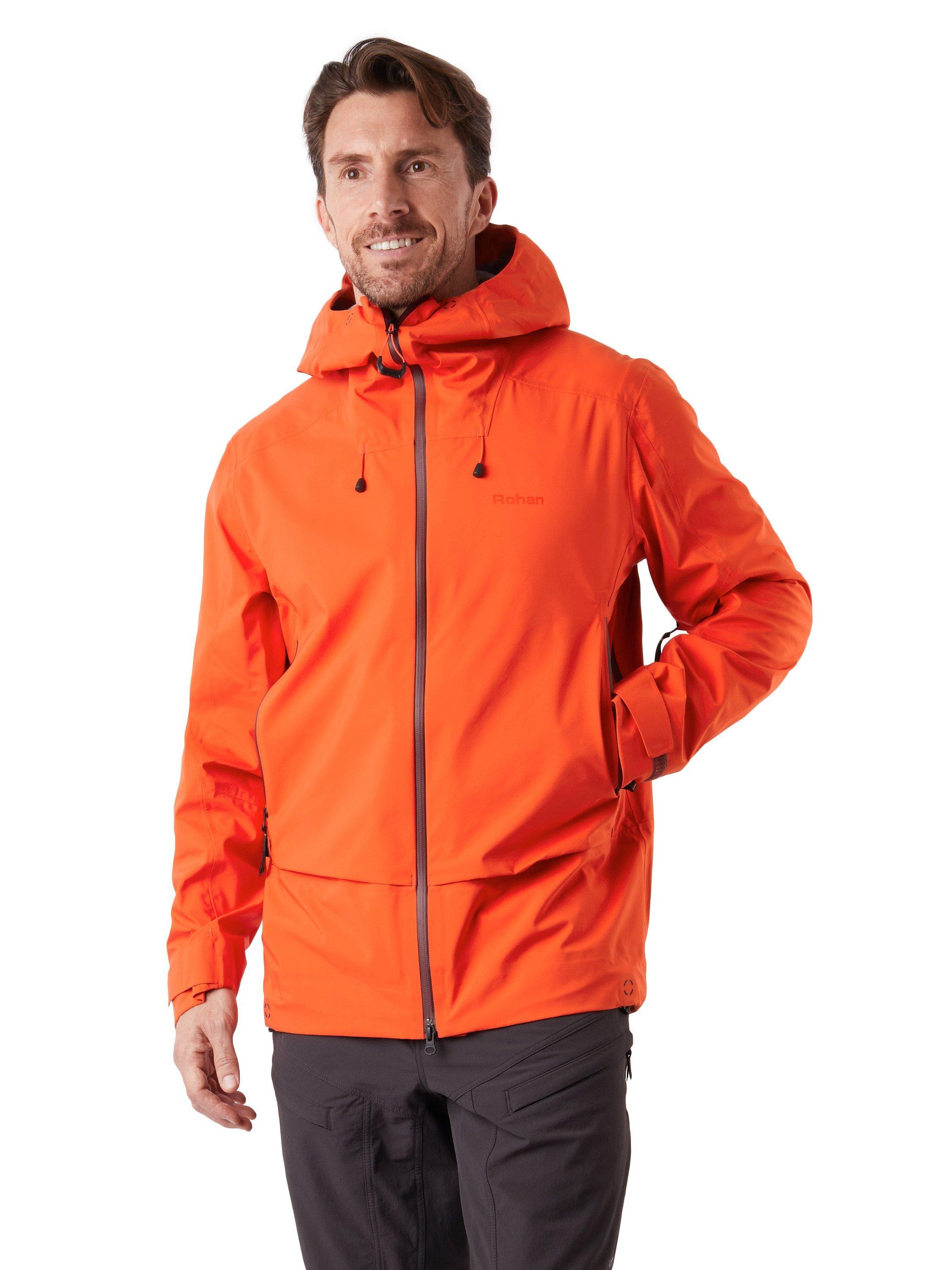 Rohan Ventus Men's Waterproof Jacket, Solar Orange