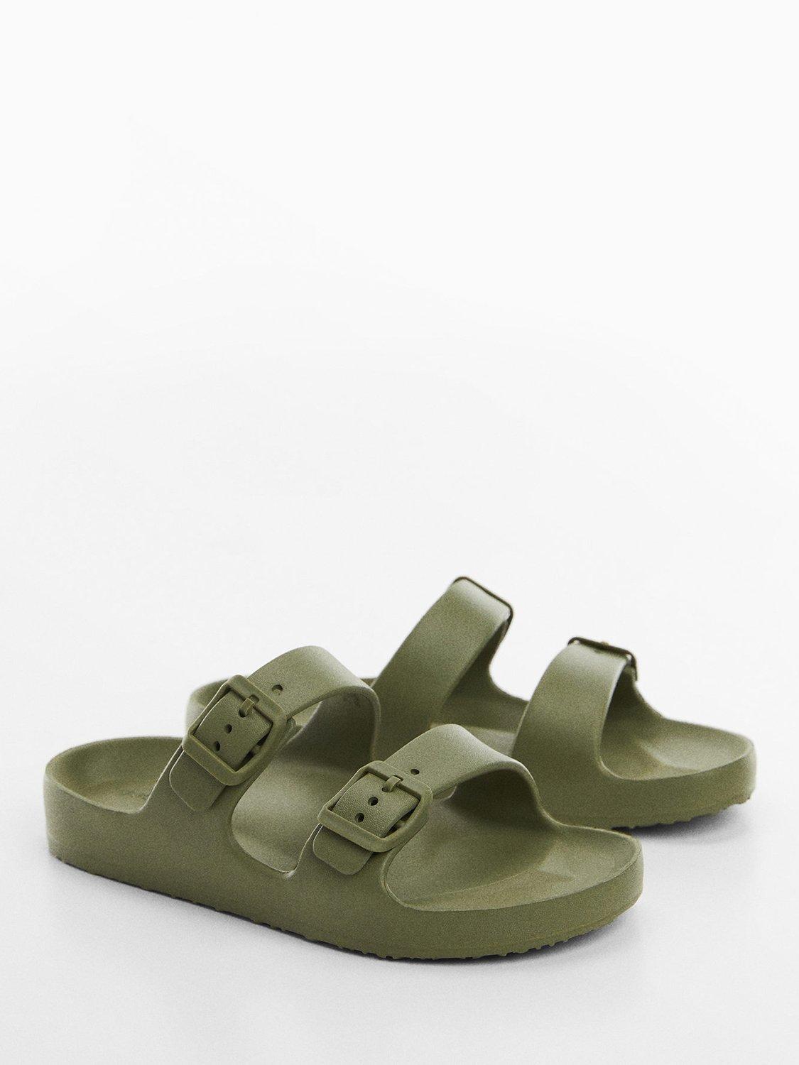 Mango Kids' Pau Double Buckle Sandals