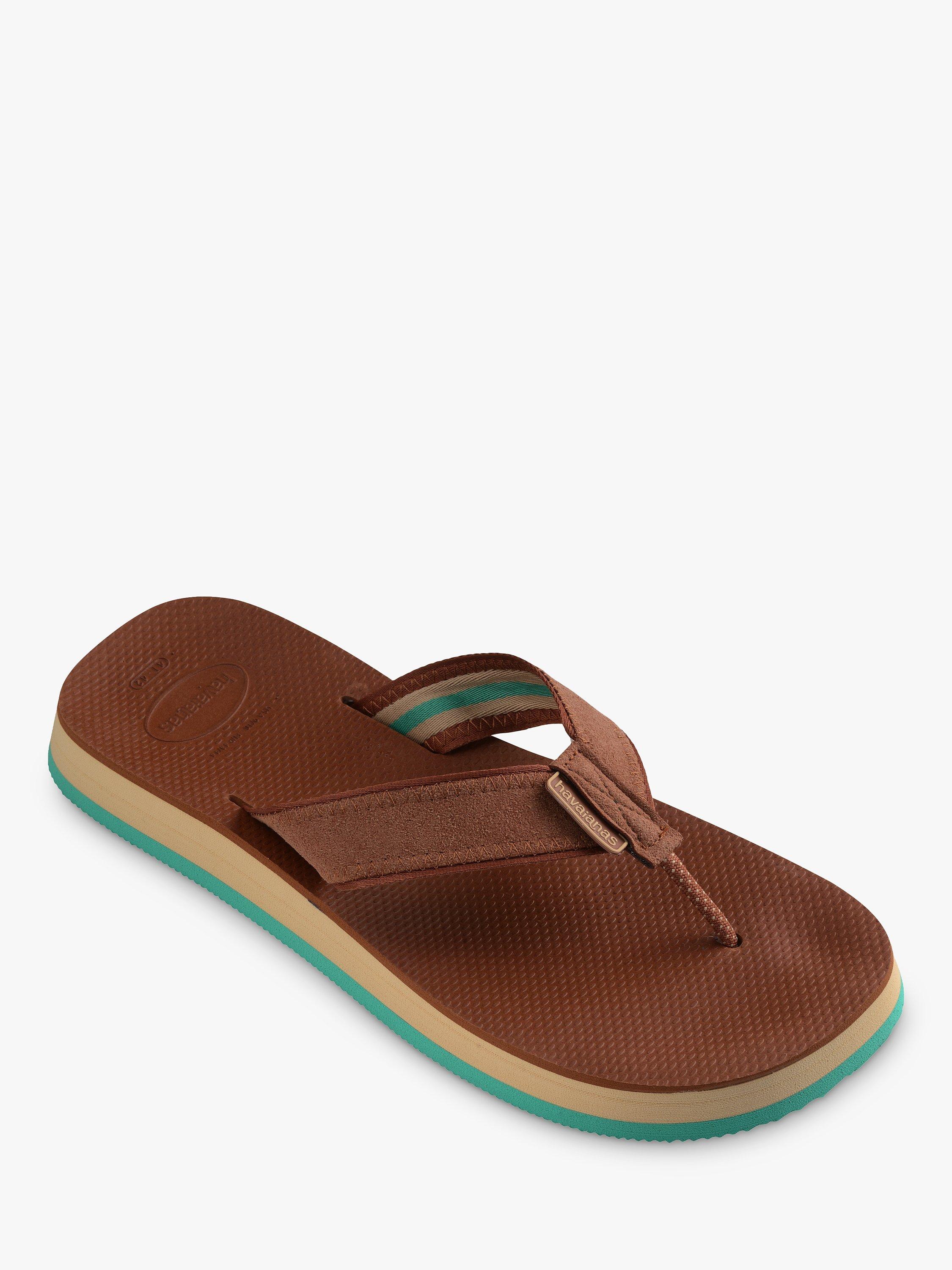 Product image 2 of 9, which shows Havaianas Urban Classic Flip Flops, Cream, S