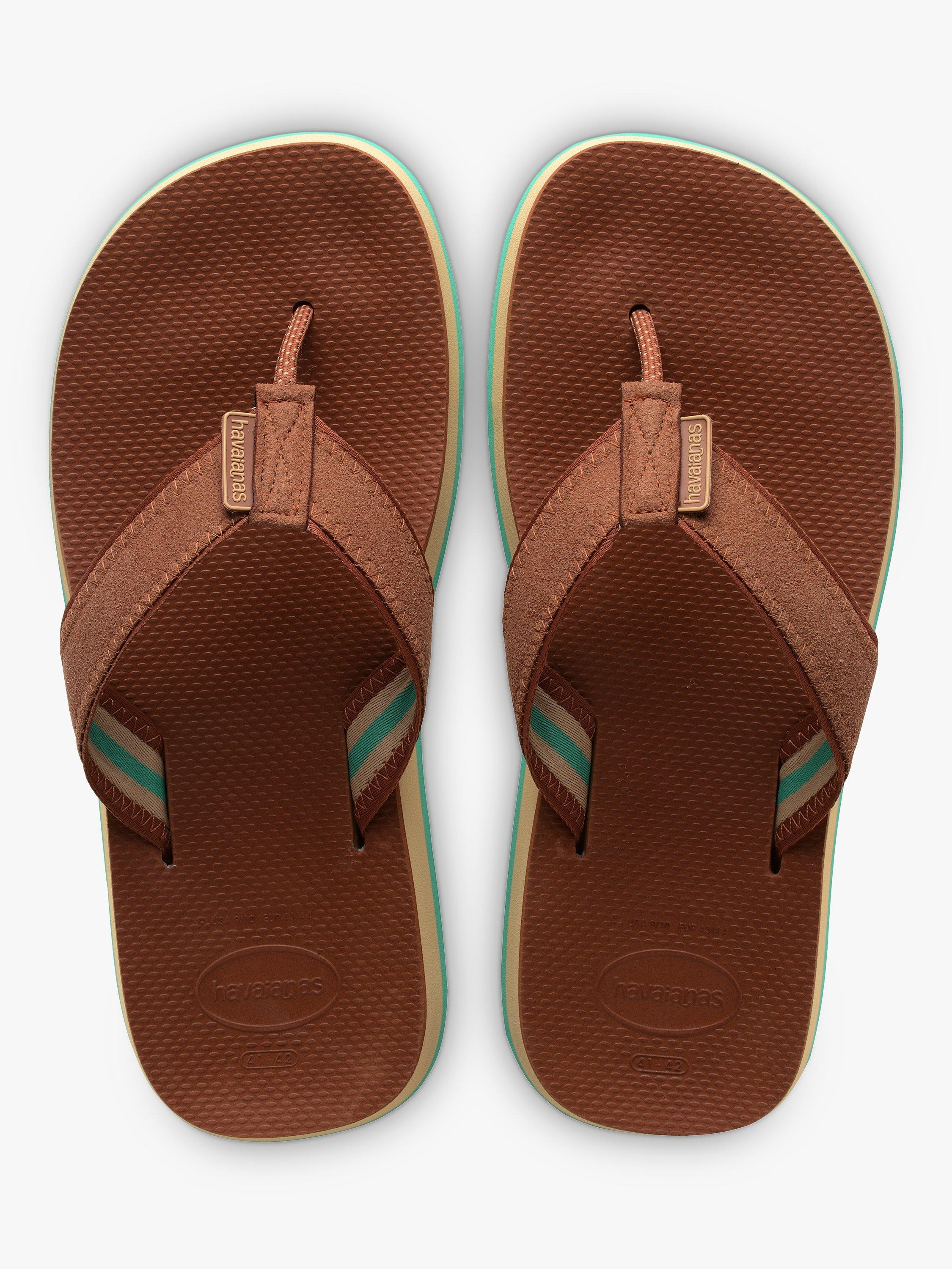 Product image 3 of 9, which shows Havaianas Urban Classic Flip Flops, Cream, S