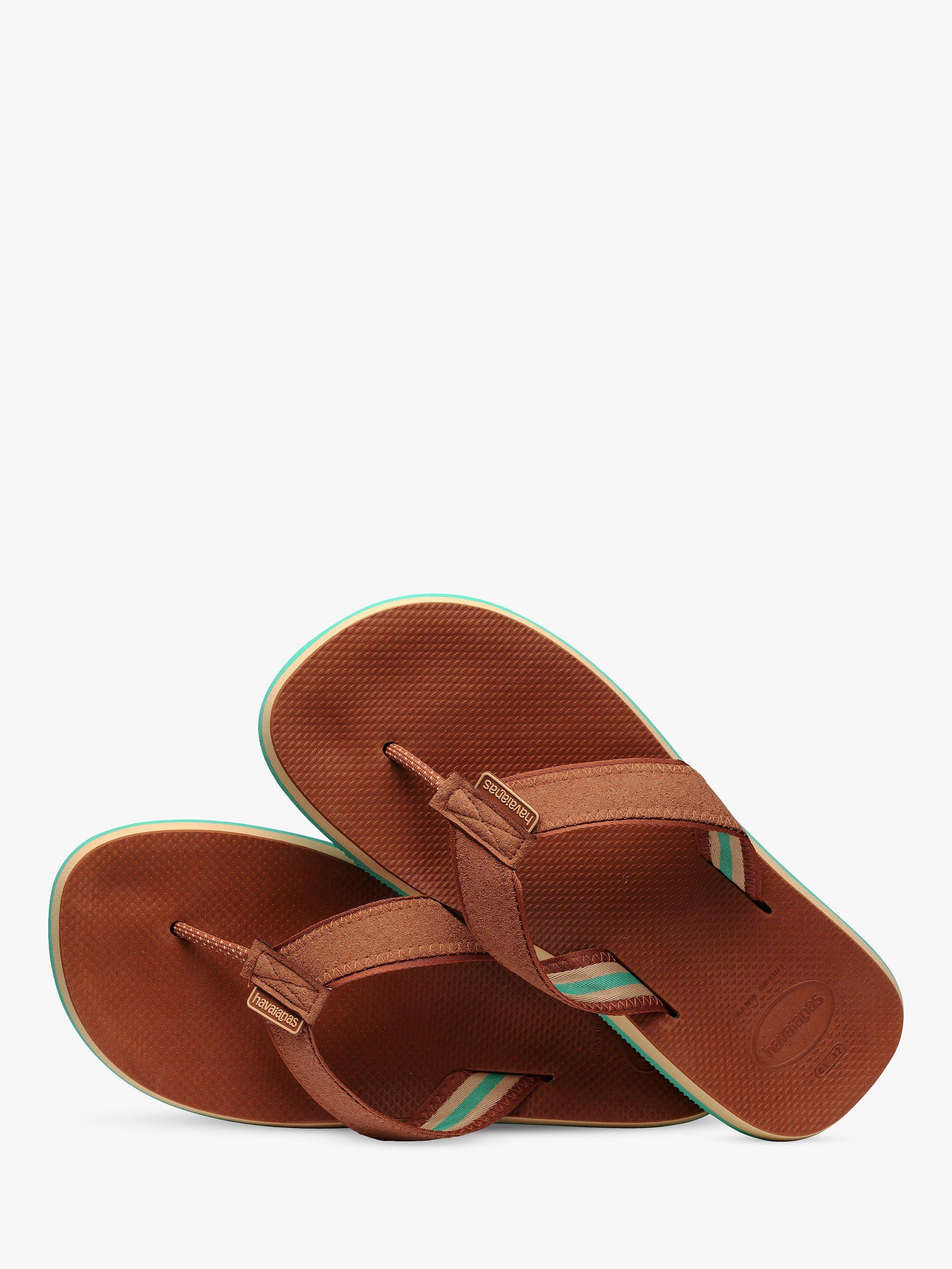 Product image 4 of 9, which shows Havaianas Urban Classic Flip Flops, Cream, S
