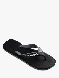 Havaianas Dual Strap Flip Flops - view 2, Black