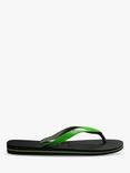 Havaianas Brazil Flag Flip Flops, Black