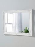 Yearn Elizabeth Rectangular Wall Mirror, White