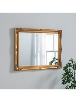 Yearn Elizabeth Rectangular Wall Mirror, Gold