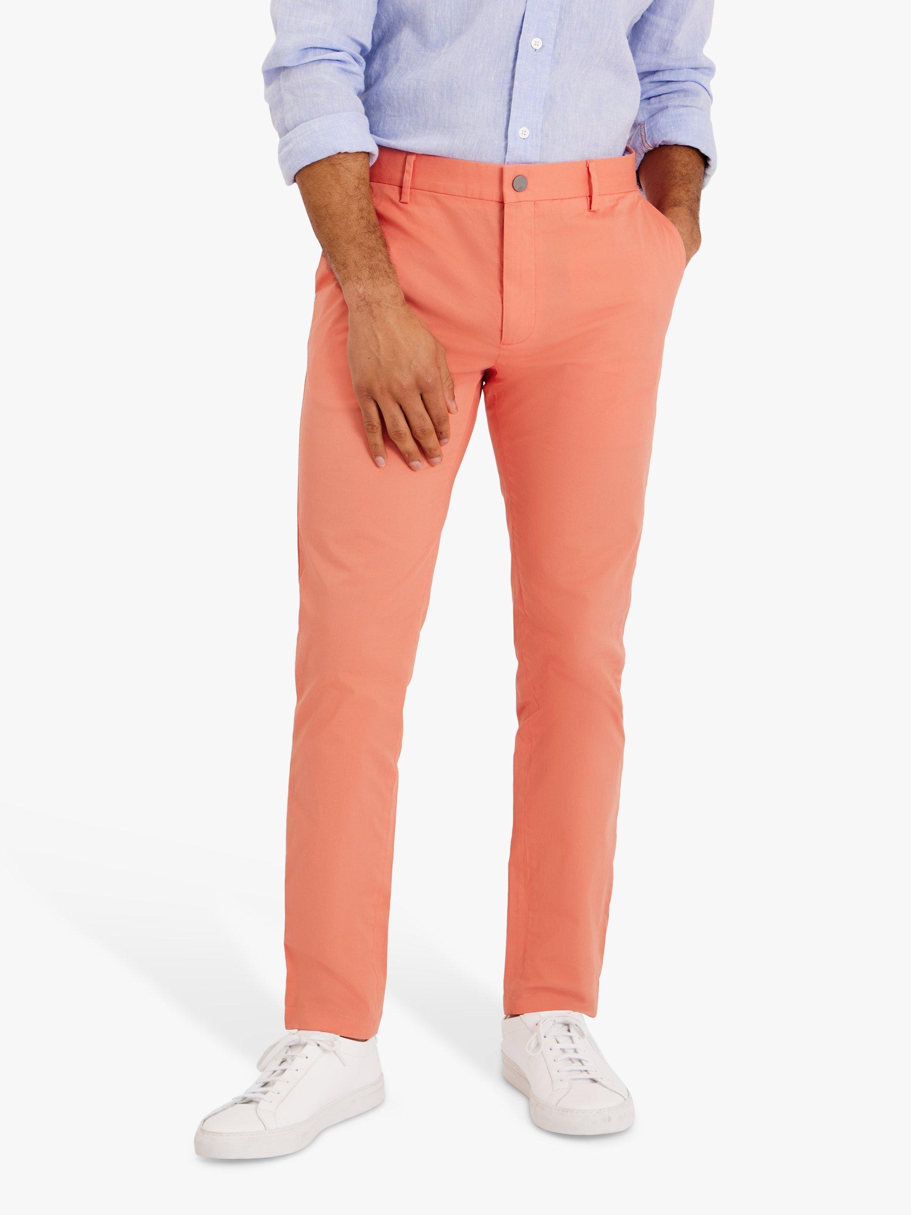 SPOKE Summer Sharps Regular Thigh Chinos, Coral